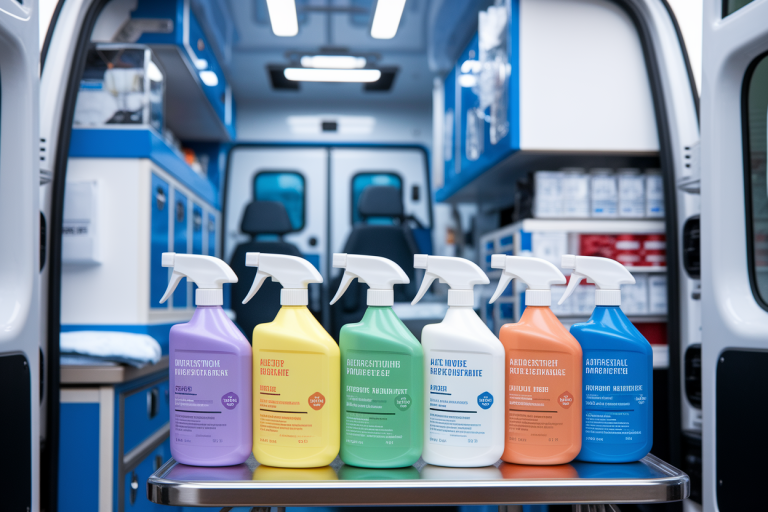 Produits Désinfectants pour Ambulance : Solutions Professionnelles de Désinfection